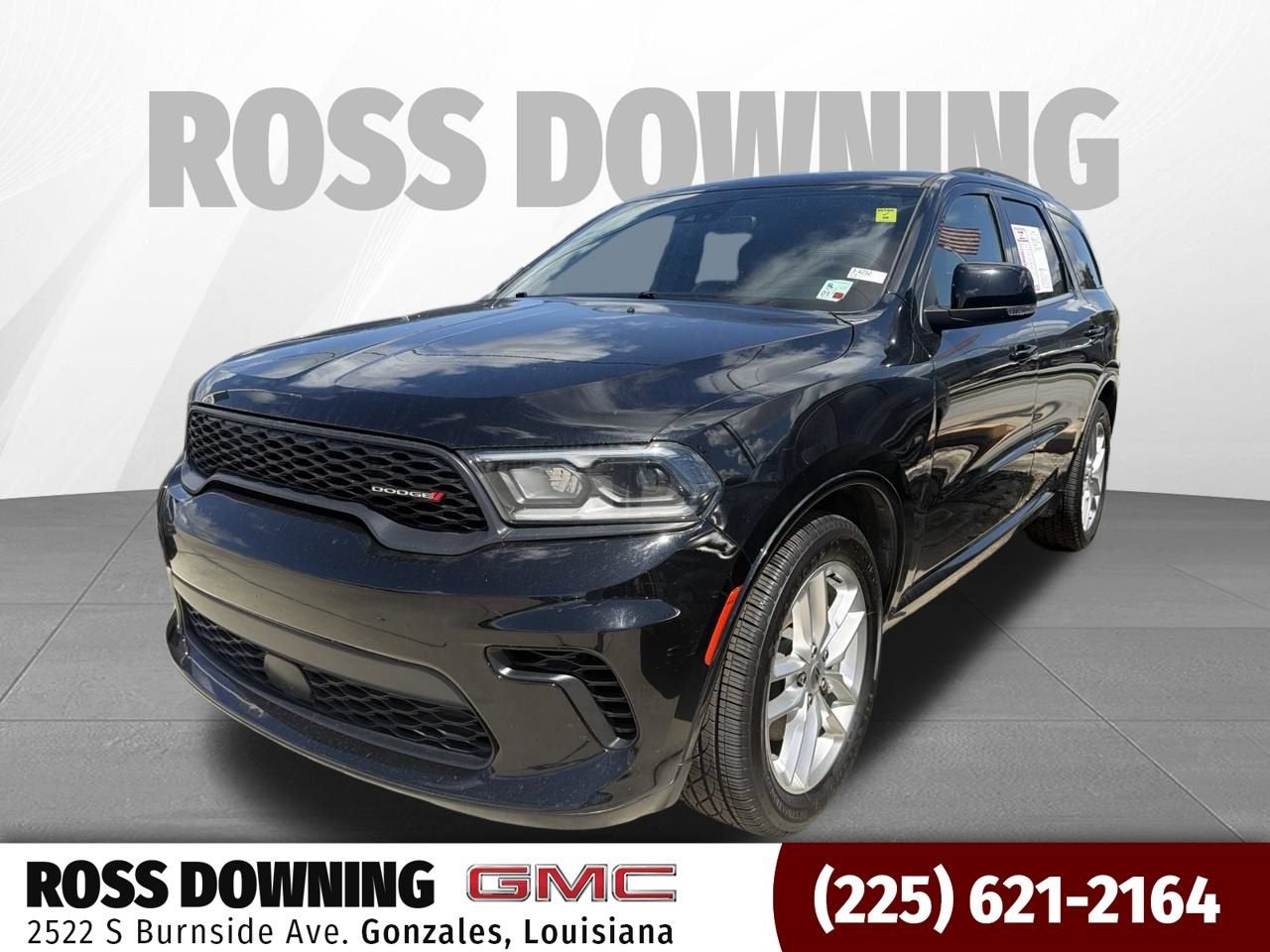 2024 Dodge Durango GT Plus in Black — front three-quarter view