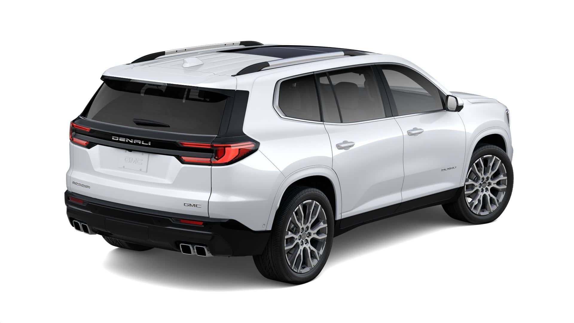 2026 GMC Acadia — rear three-quarter view