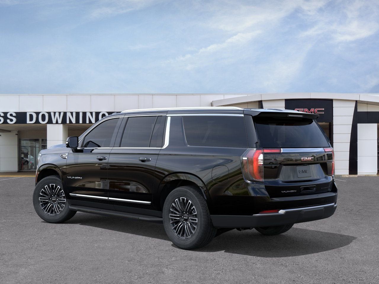 2026 GMC Yukon XL — rear three-quarter view