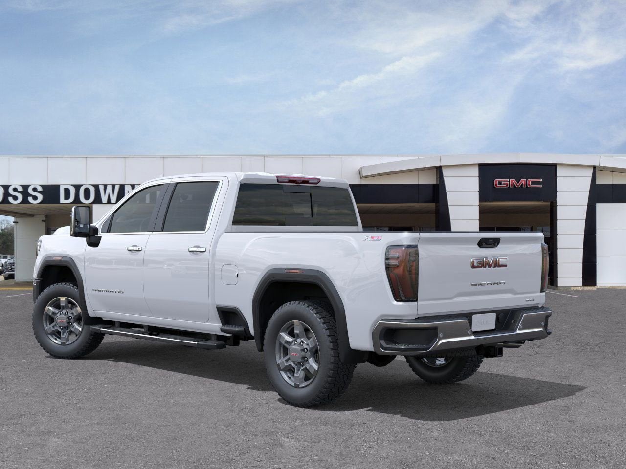 2026 GMC Sierra 2500 HD — rear three-quarter view