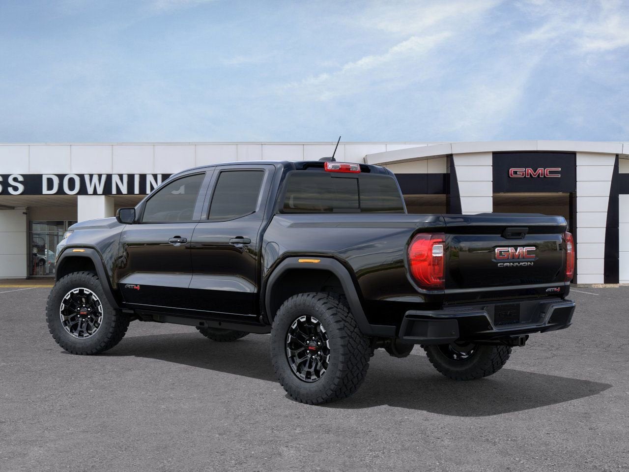 2026 GMC Canyon — rear three-quarter view