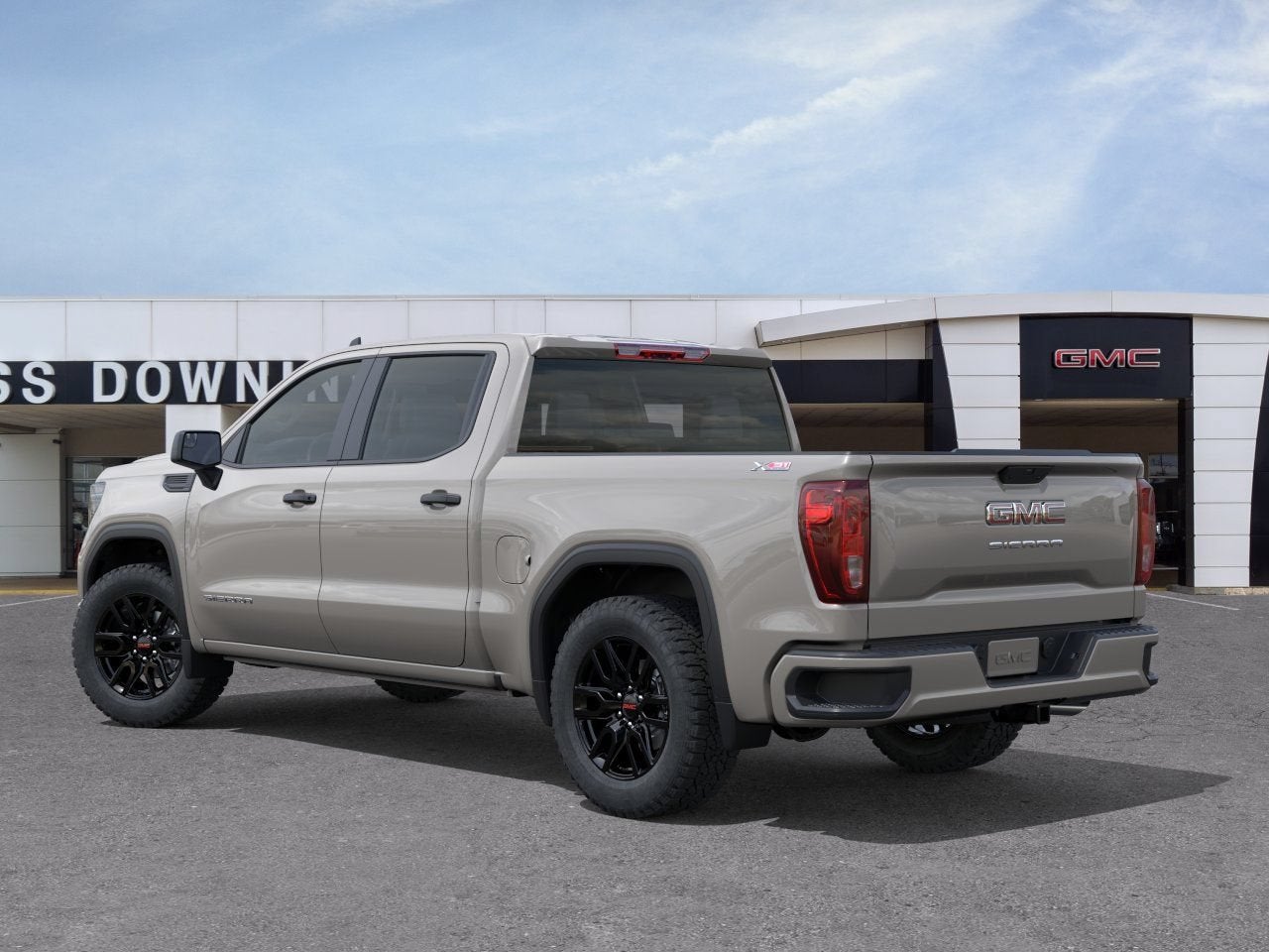 2026 GMC Sierra 1500 — rear three-quarter view