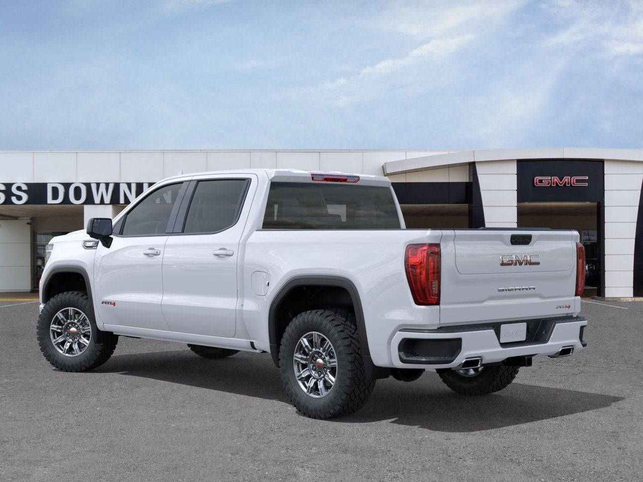 2026 GMC Sierra 1500 — rear three-quarter view