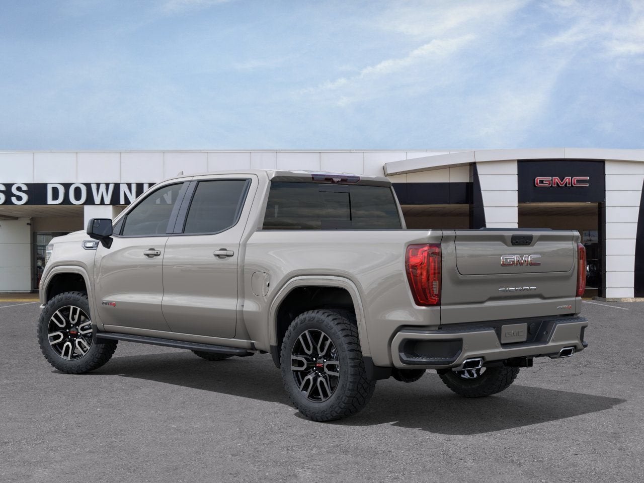 2026 GMC Sierra 1500 — rear three-quarter view
