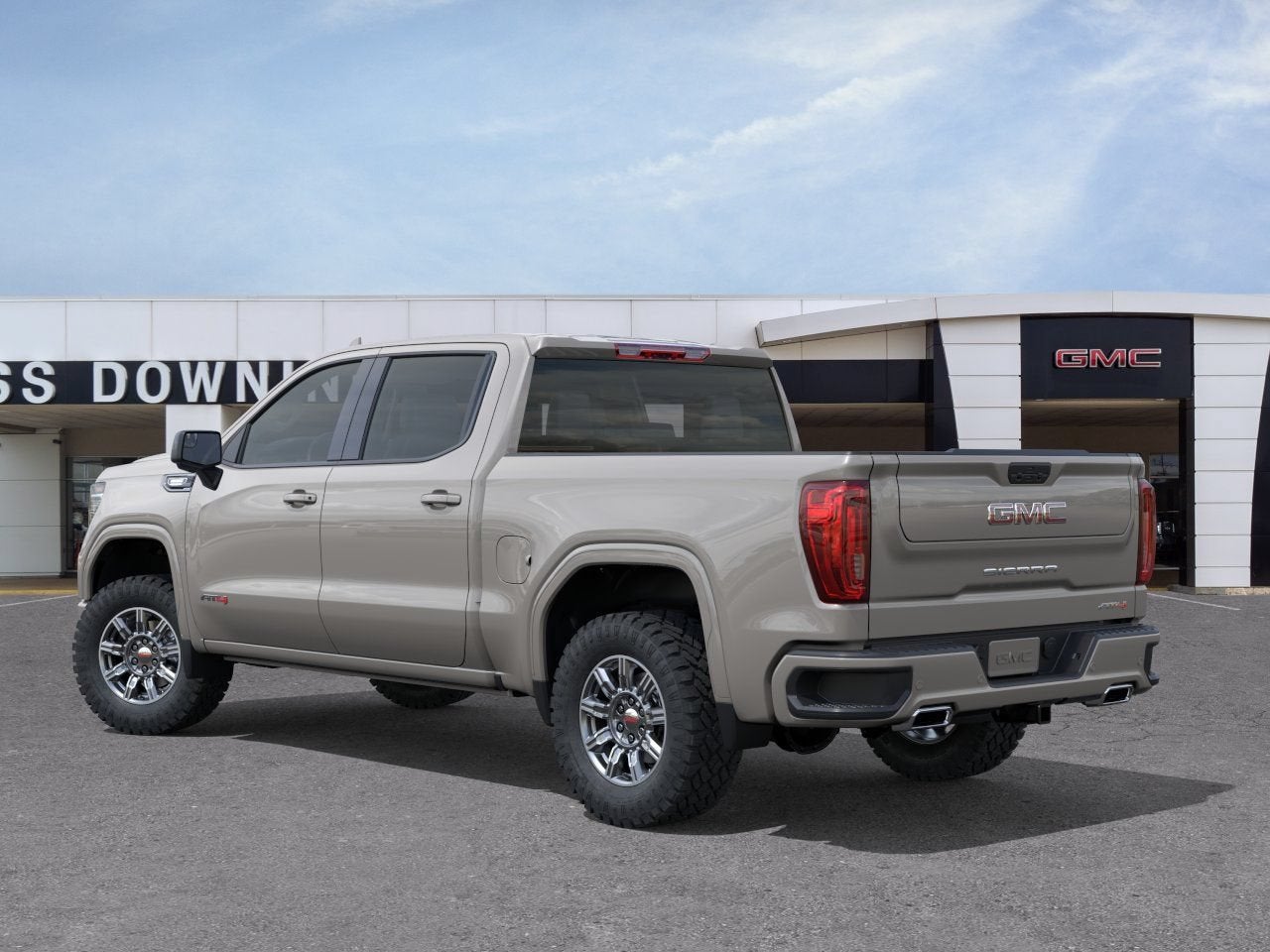 2026 GMC Sierra 1500 — rear three-quarter view