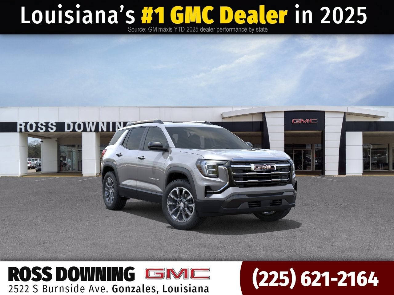 2027 GMC Terrain FWD Elevation in Sterling Metallic — front three-quarter view