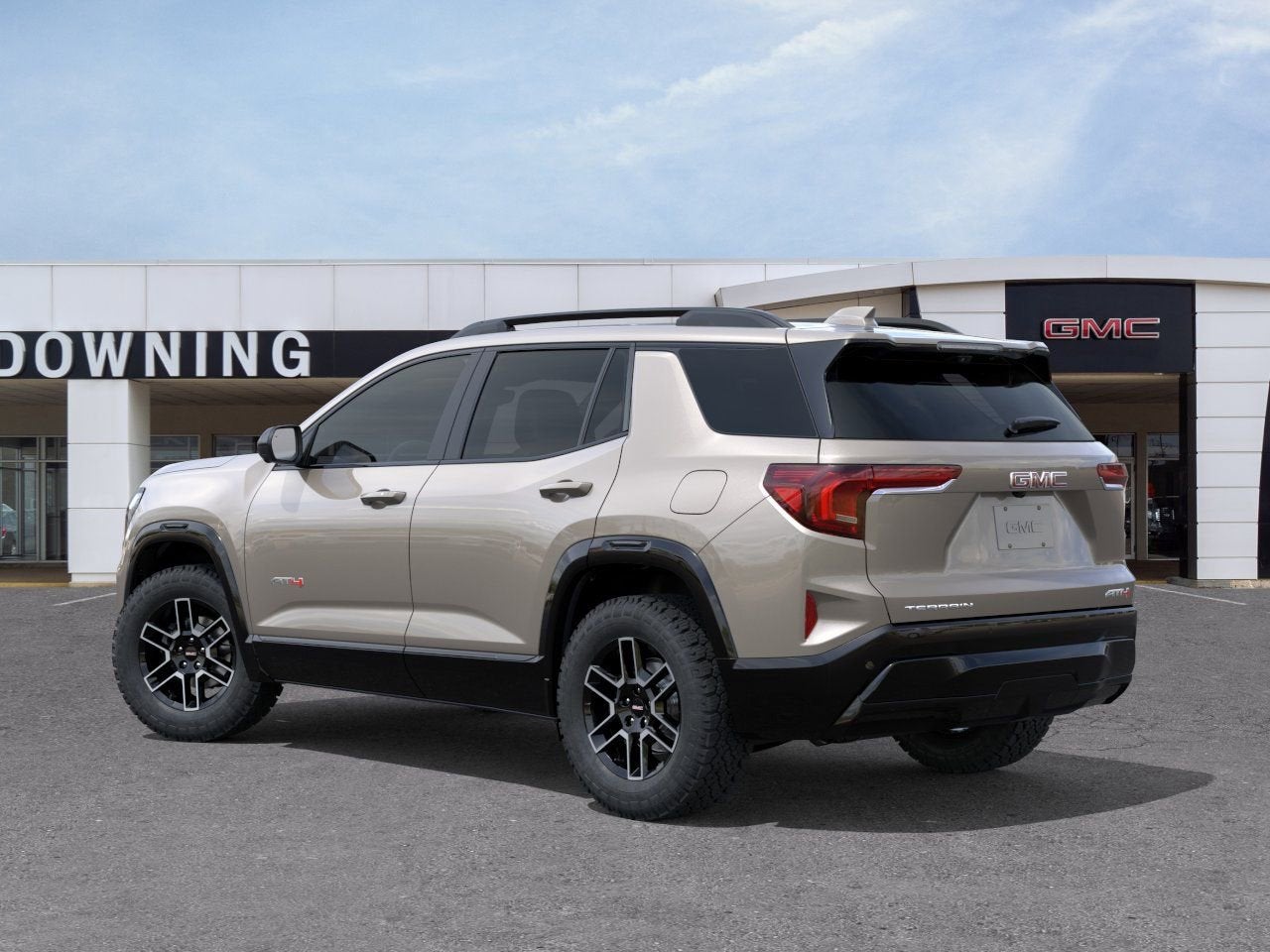 2026 GMC Terrain — rear three-quarter view