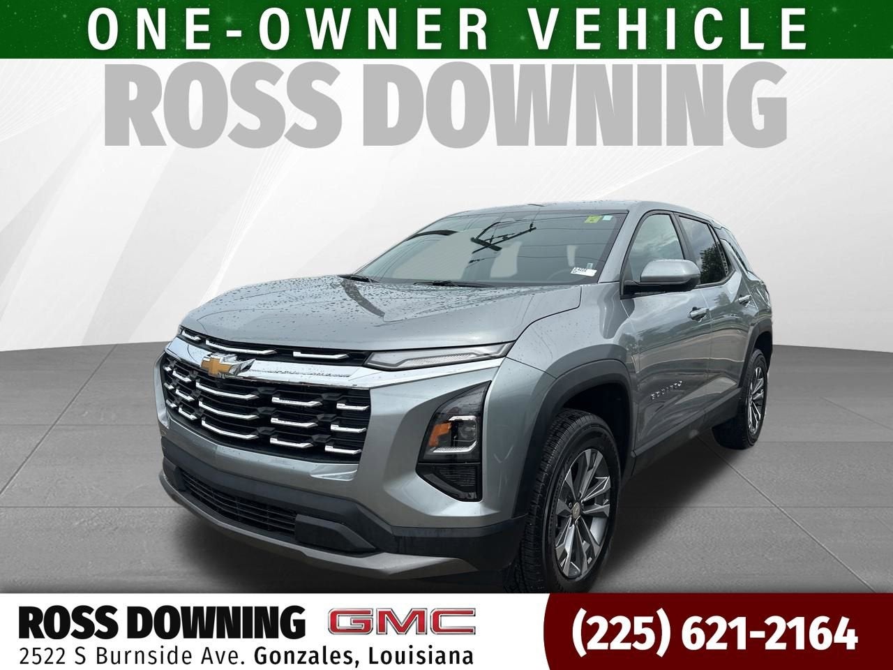 2026 Chevrolet Equinox LT in Sterling Gray Metallic — front three-quarter view